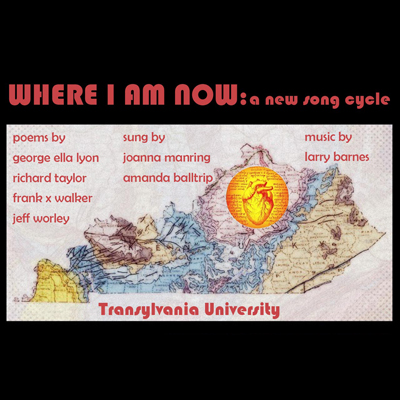 Kentucky poetry and music meet at Transylvania on Sept. 23