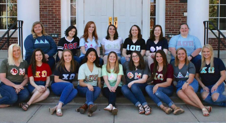 Members of Transy's Panhellenic Community
