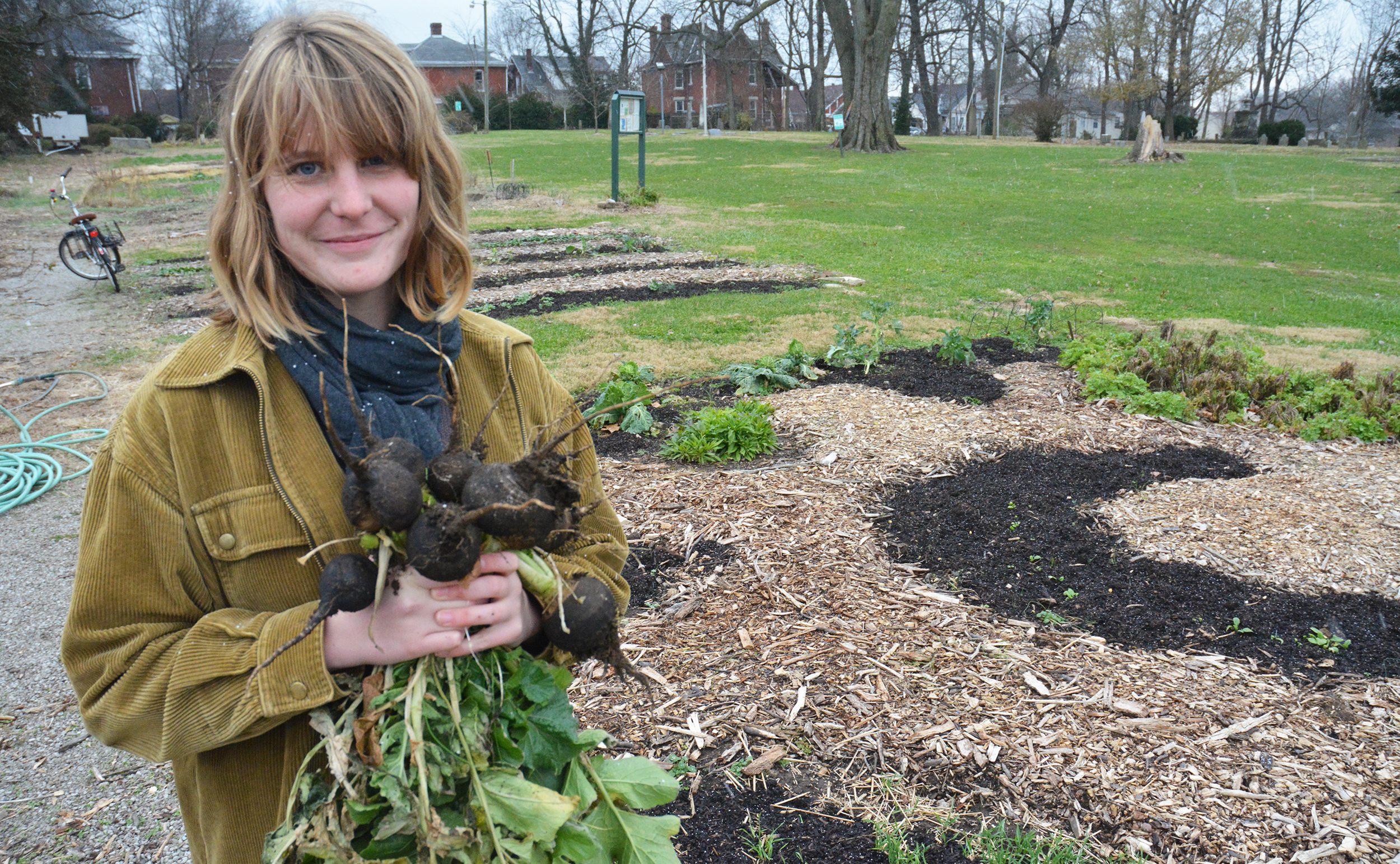 Crider with turnips