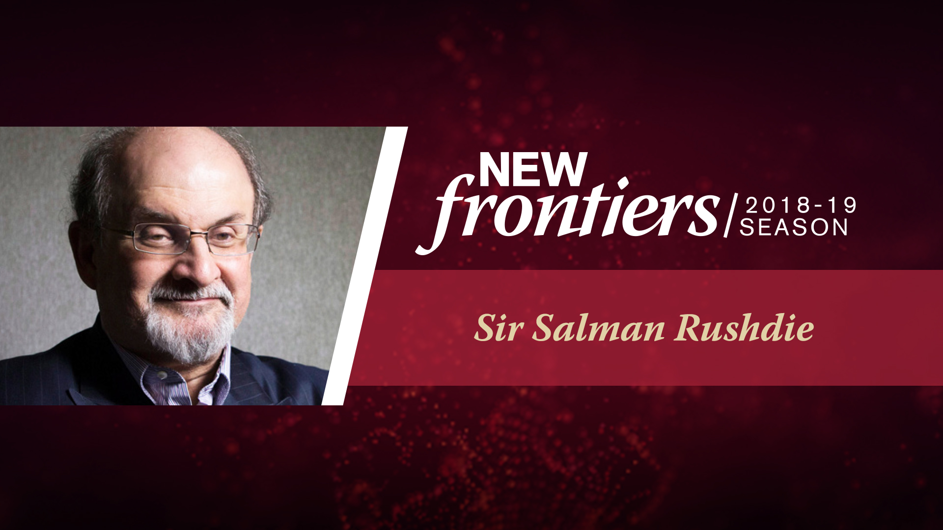 Salman Rushdie to deliver Transylvania’s 2019 Kenan Lecture