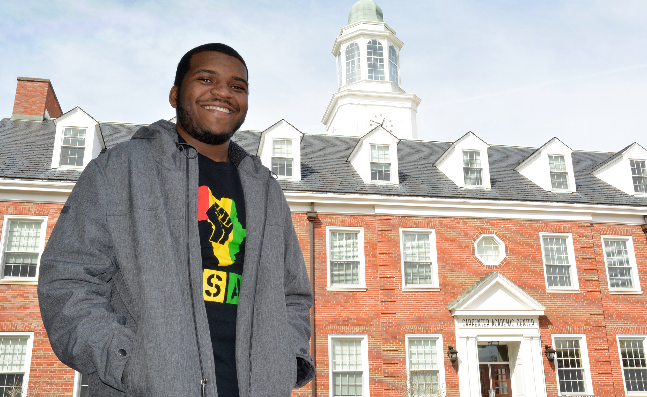 Student activist learns and leads by example