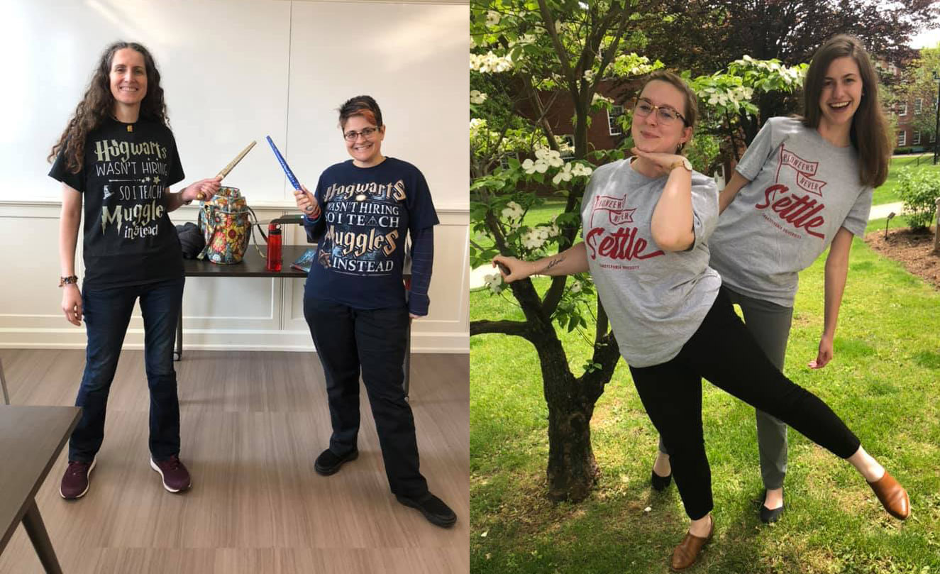 Transy faculty, staff turn May term into GoS – a game of shirts