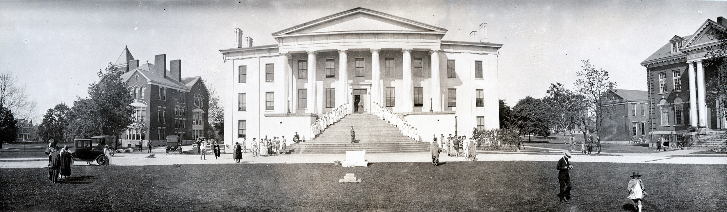 Historic panorama including Old Morrison