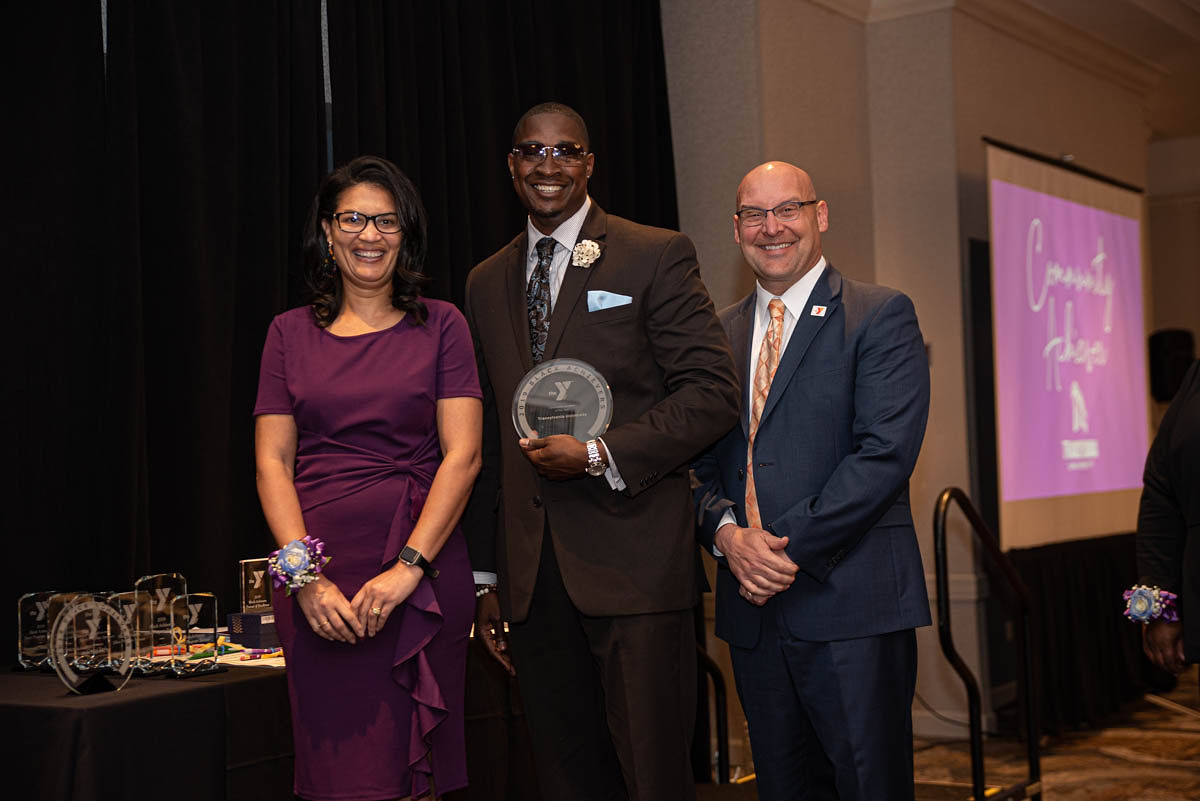 Transylvania receives YMCA Black Achievers Community Achiever of the Year Award
