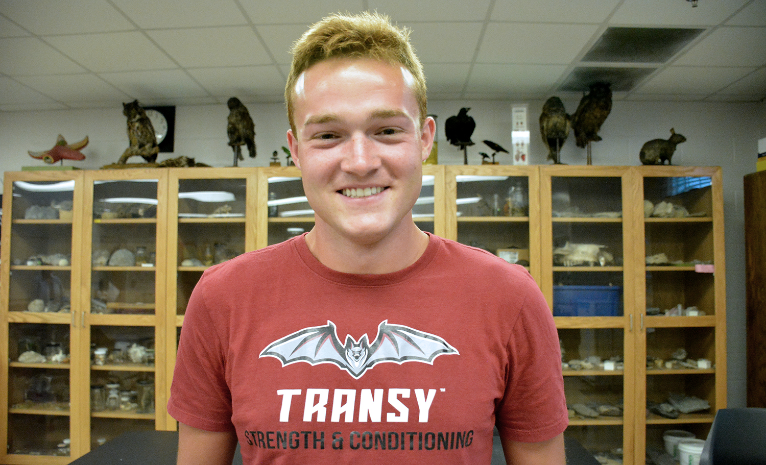 Gross anatomy and finches: how a competitive swimmer makes the most of being pre-med at Transy