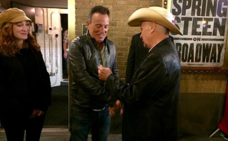 Alexander meeting Bruce Springsteen