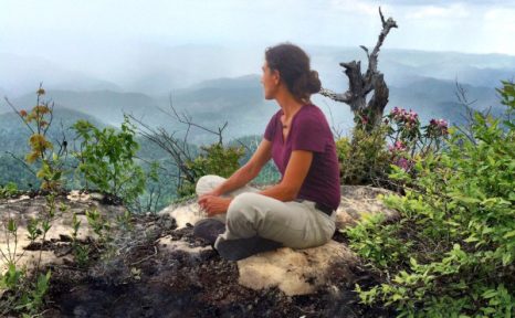 strecker on mountaintop