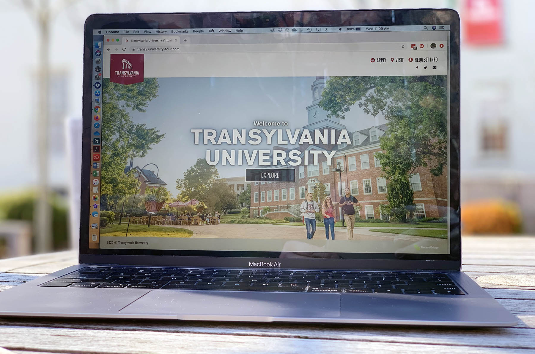 Transylvania video tour gives prospective students path to explore campus online