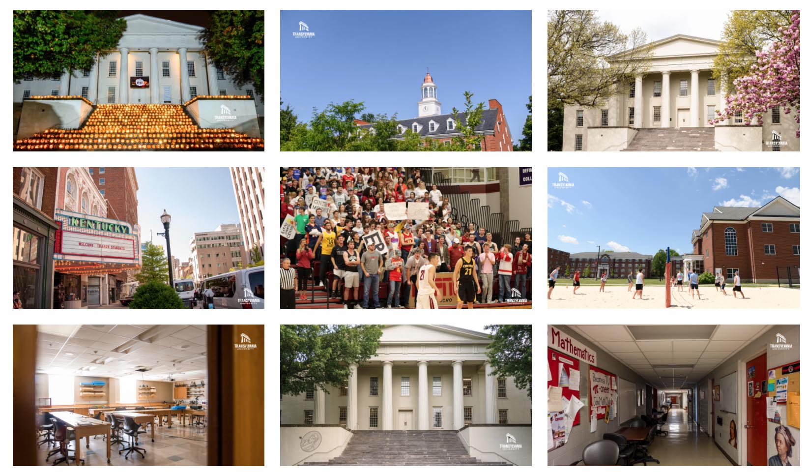 Transy’s virtual backgrounds are the closest thing to being back on campus