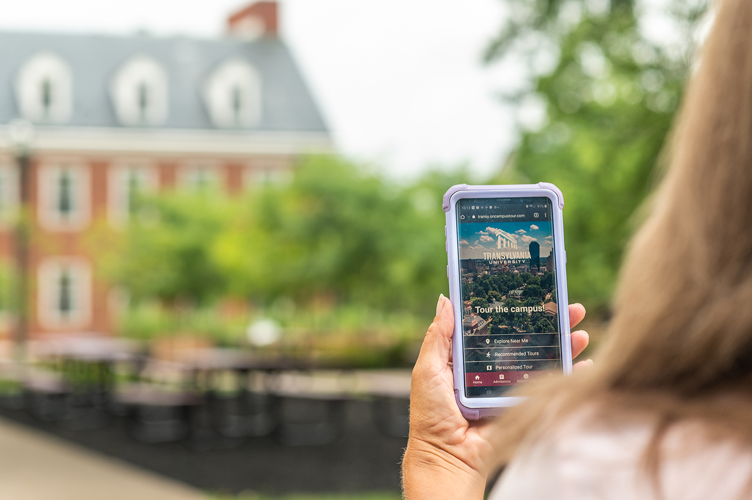 Transylvania launches self-guided, multimedia tours of campus