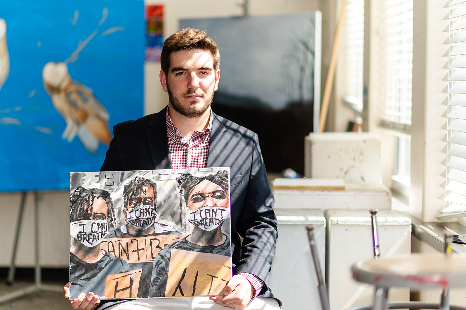 Incoming Transylvania student shares Black Lives Matter message through art