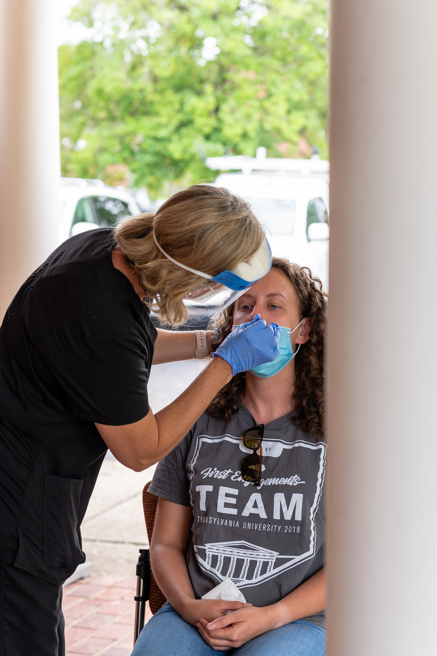 ‘We are here for you’: Transylvania community to provide residential students with full support during COVID-19 testing at move in