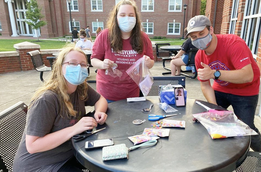 Transy Circle K members