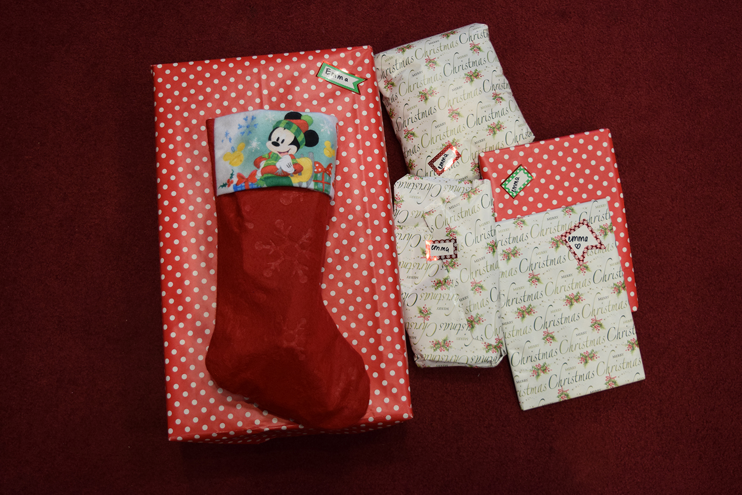 Transylvania University Crimson Christmas presents