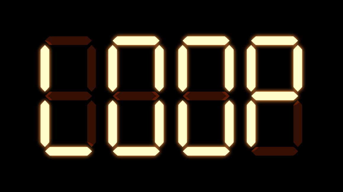 "LOOP" in digital letters