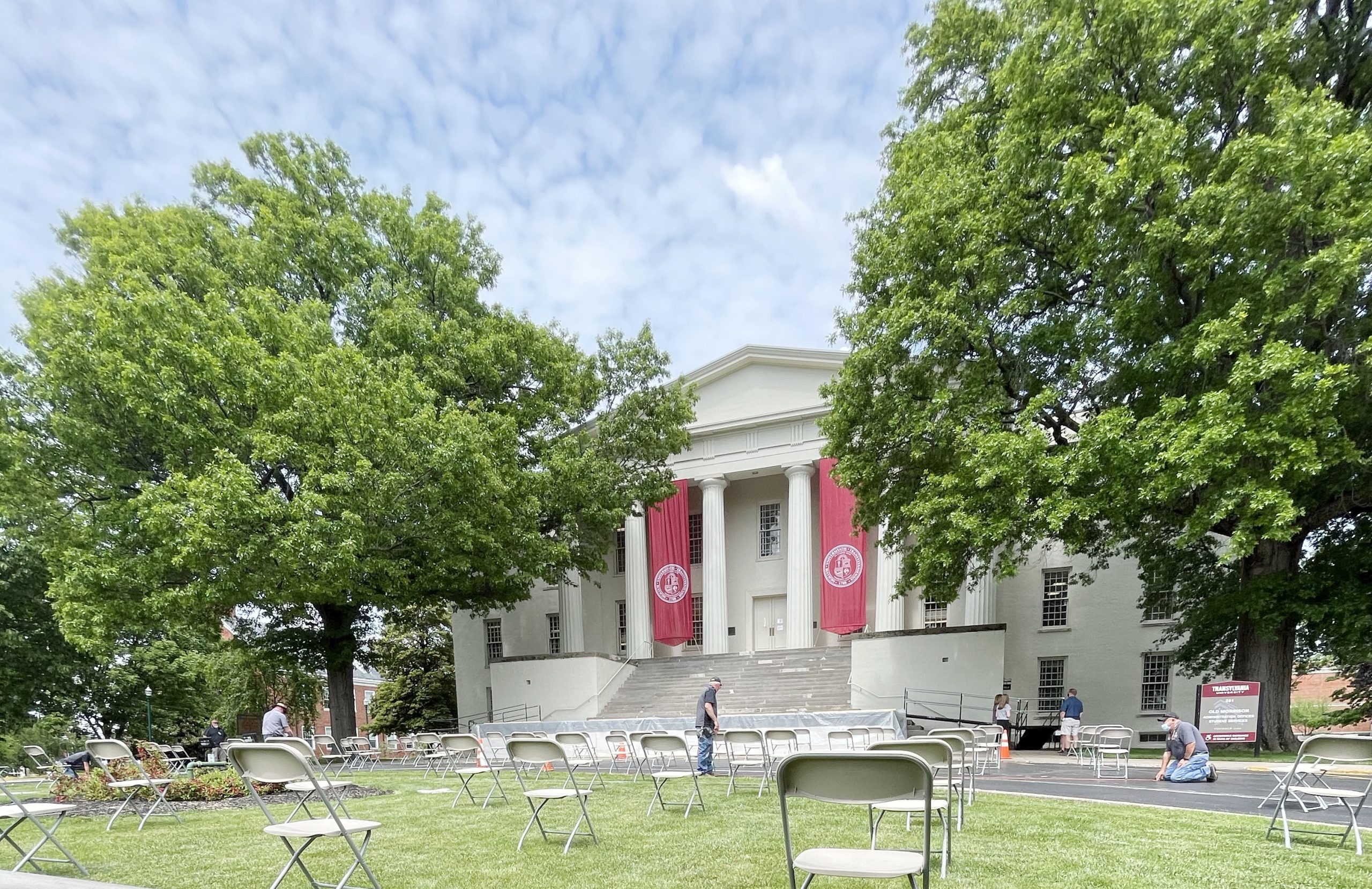 Old Morrison Circle at Transylvania University