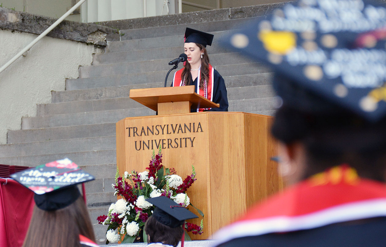 Religion major reflects on liminal space at Class of 2020 commencement celebration