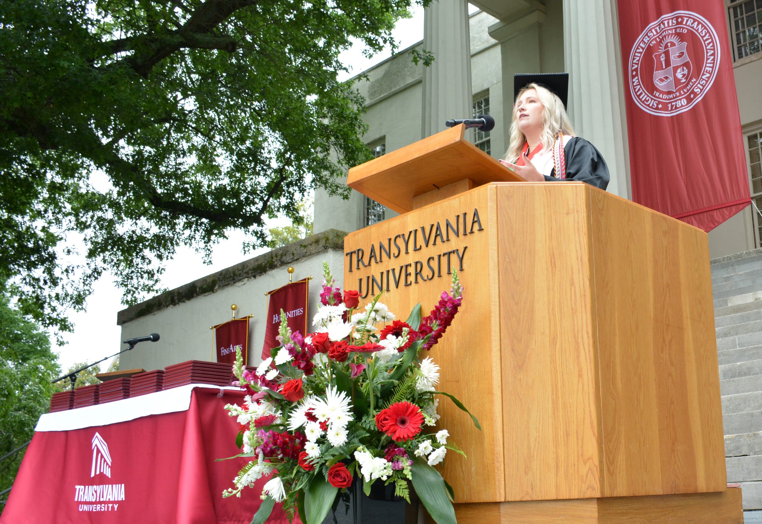 Transylvania Social Sciences commencement speaker urges 2021 graduates to maintain strong community