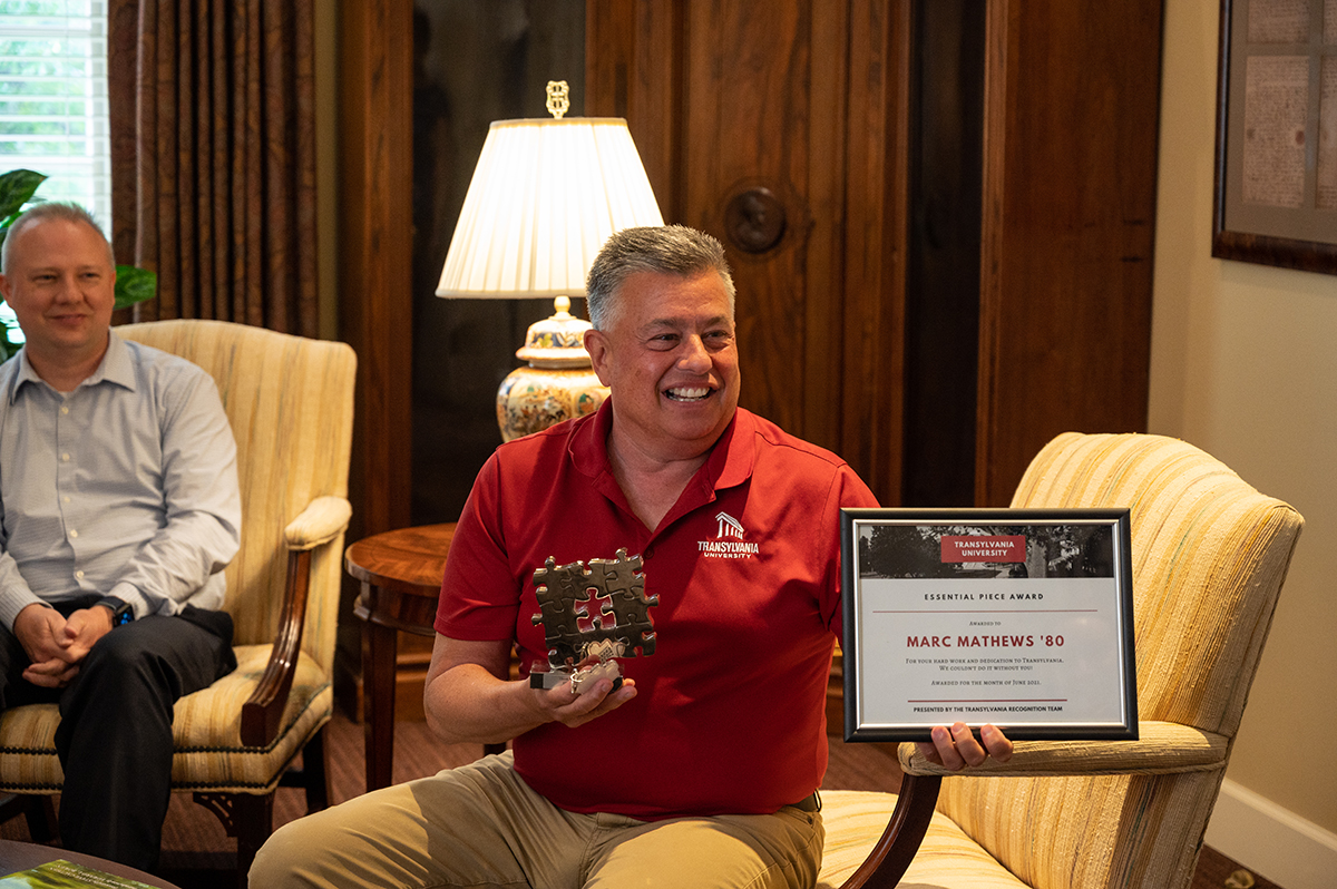 mathews with essential piece award