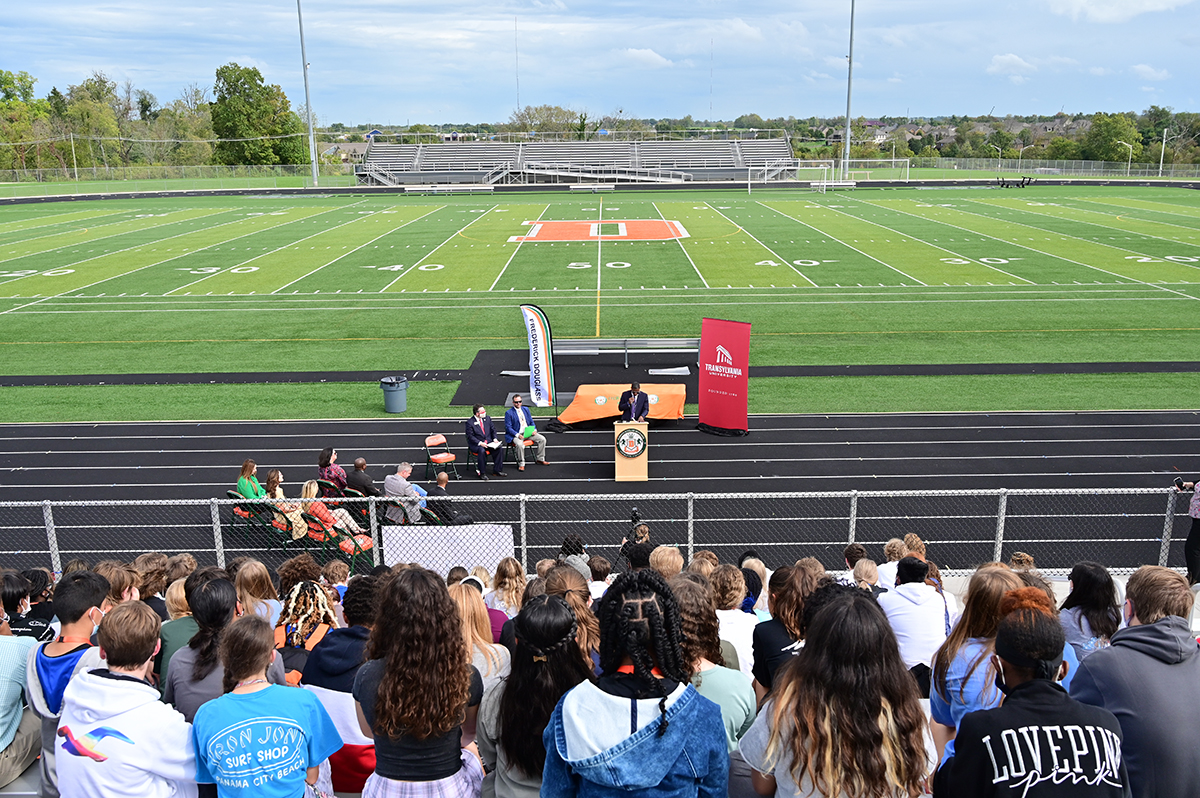 Transylvania, Frederick Douglass High School announce partnership to provide scholarships to bio-med program graduates