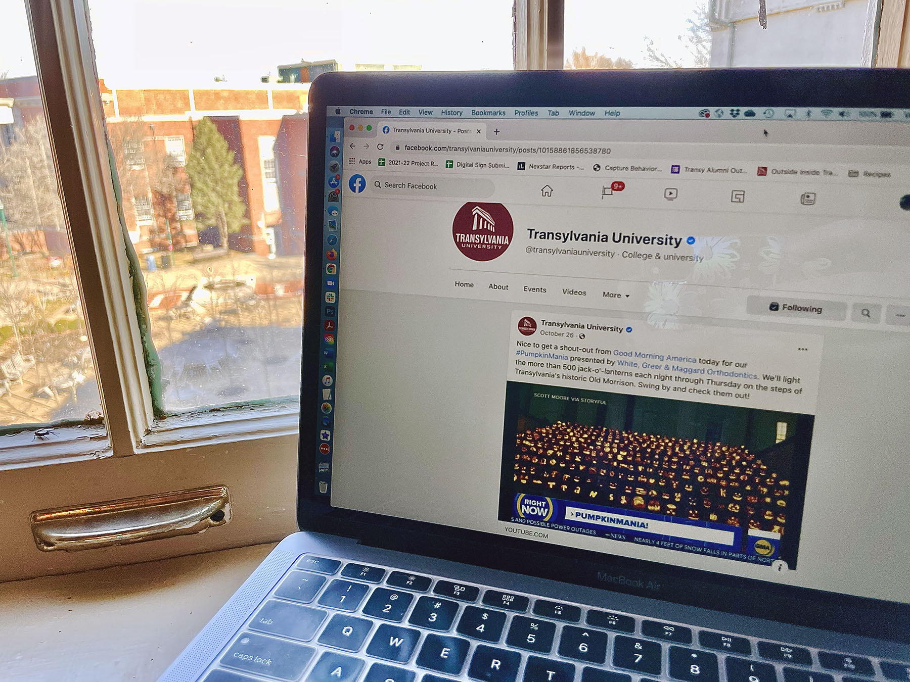 Take a look back at Transylvania’s top 2021 social posts