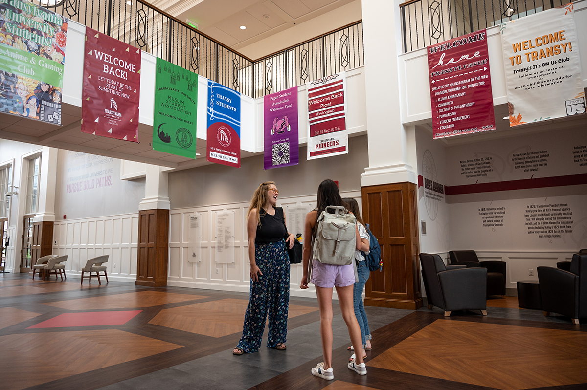 Transylvania assistant director of student success plans warm welcome for new students