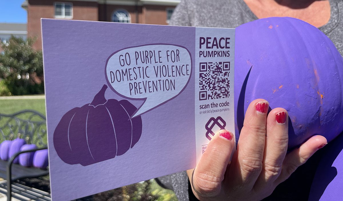Transylvania’s It’s On Us student group helps paint Lexington purple