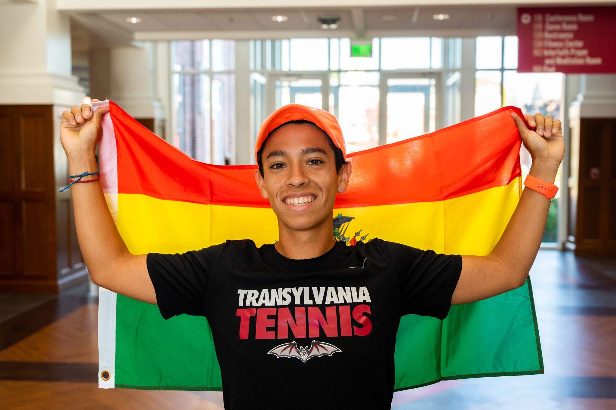 Transylvania serves as a second home to Bolivian tennis transfer