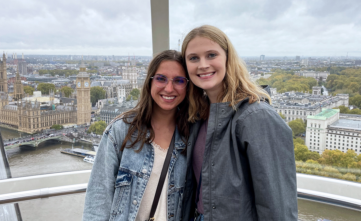 two people posing for a photo