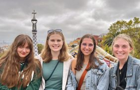 Transy students studying abroad in fall 2022.