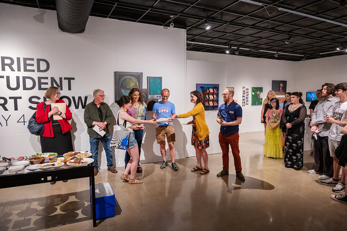 Transylvania honors Juried Student Art Show winners