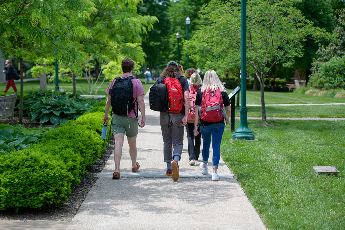 people walking