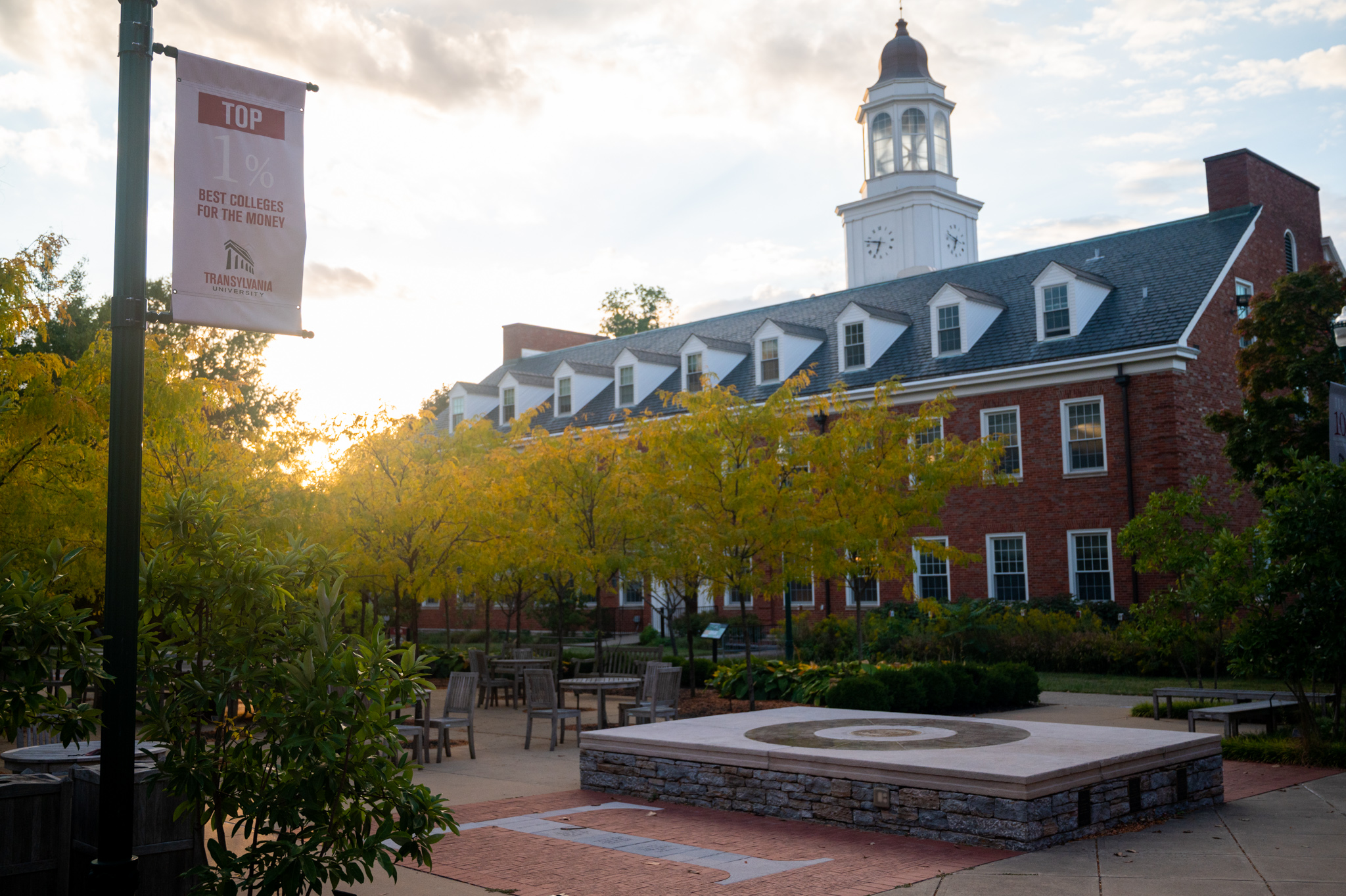 October view of Carpenter Academic Center.