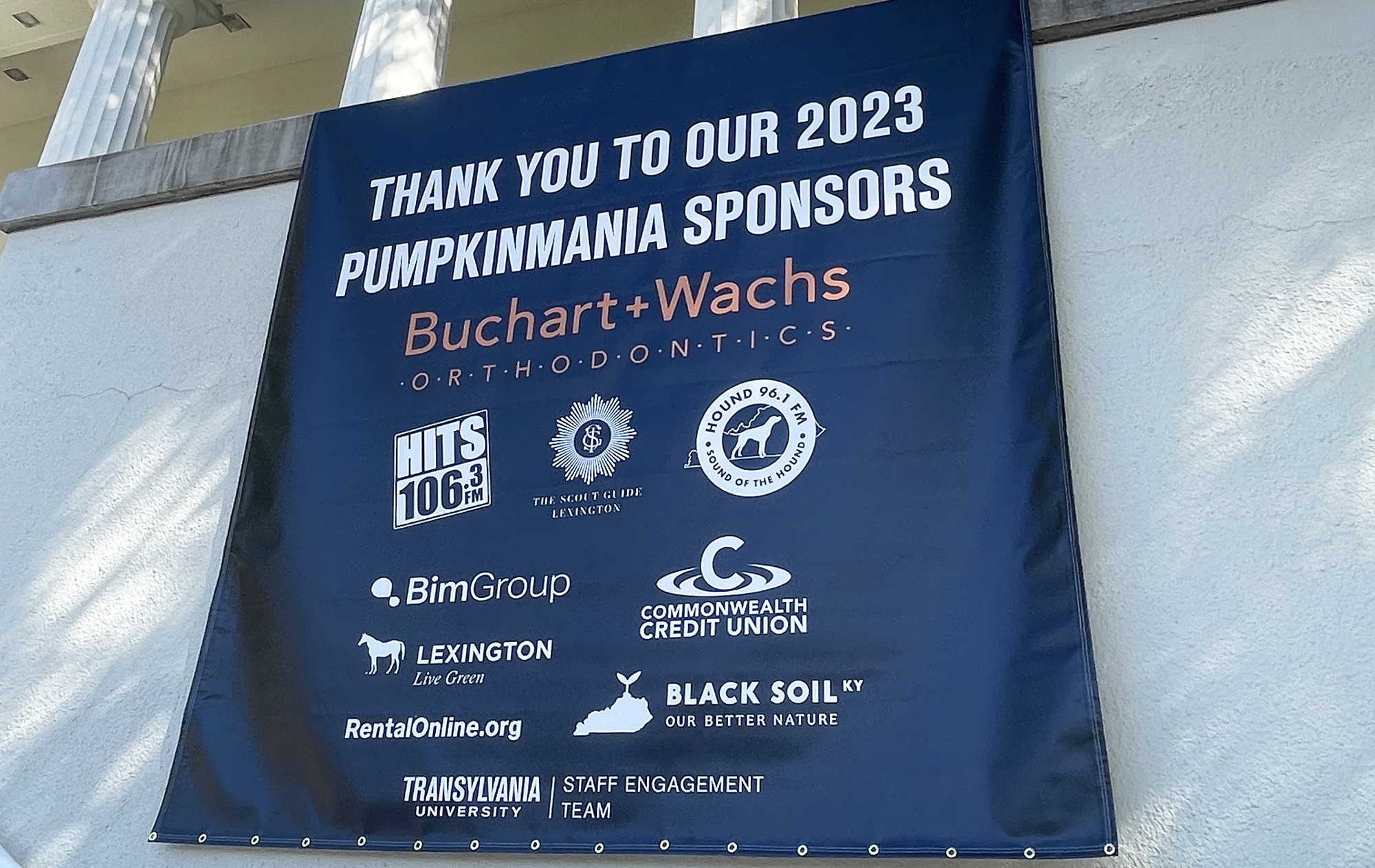 Buchart + Wachs Orthodontics supports Transylvania PumpkinMania through lead sponsorship