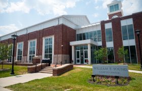 Exterior of the William T. Young Campus Center