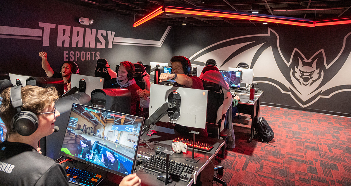 esports team celebrating