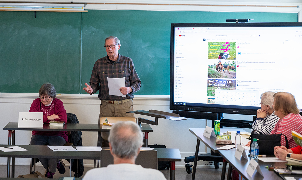 Lifelong learning class exploring wondrous animal senses ahead of tonight’s Kenan Lecture