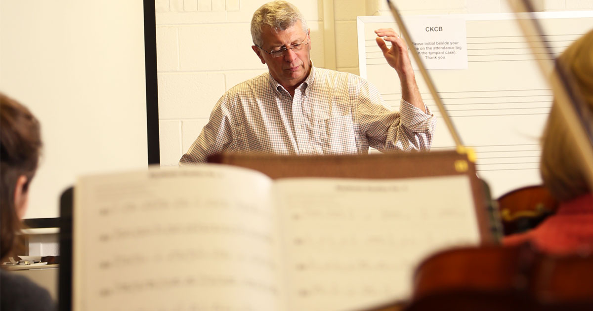Spring Concert is last at Transylvania for longtime faculty conductor