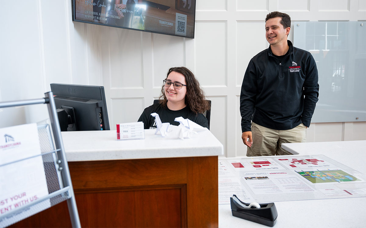 Transylvania Campus Center recognized as top workplace for making student staff feel valued