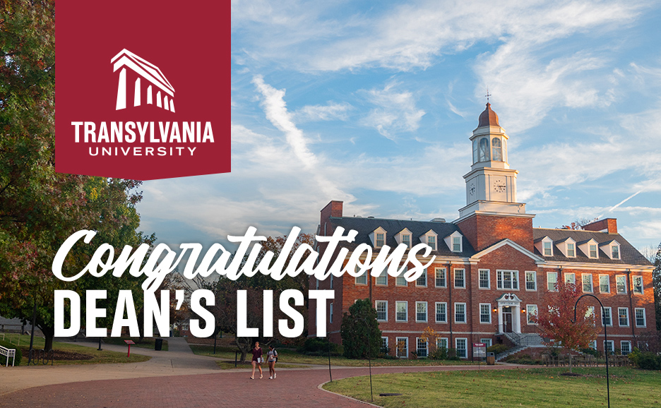 Transylvania announces dean’s list for fall term 2024