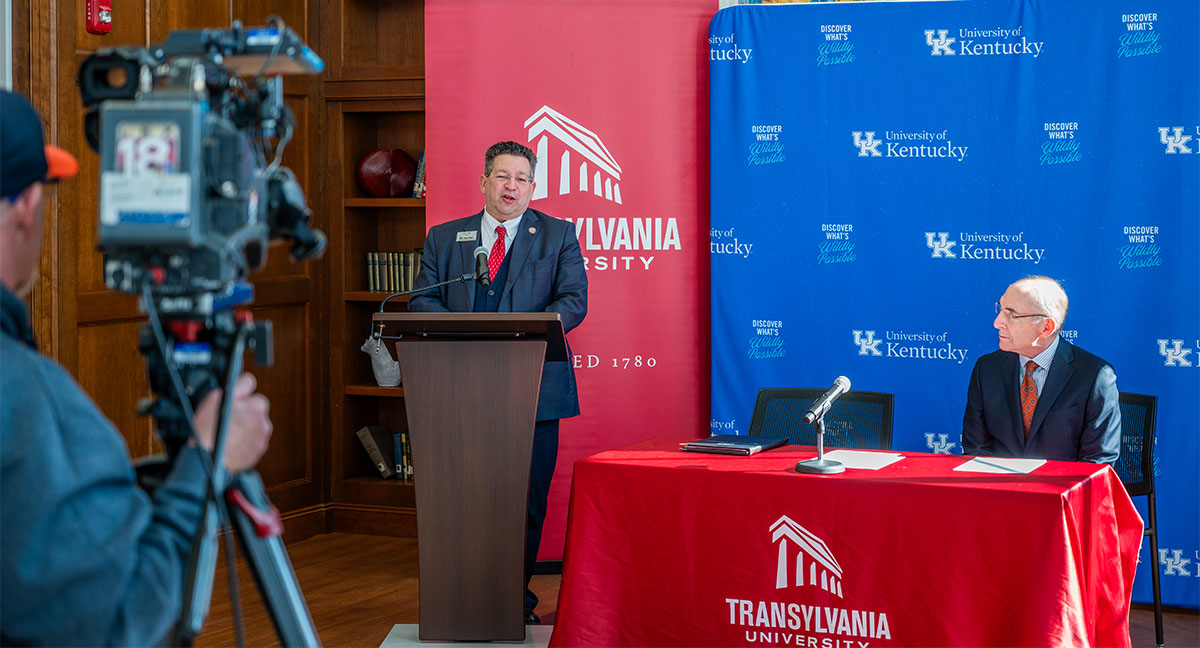 Transylvania, UK forge alliance to help advance Kentucky