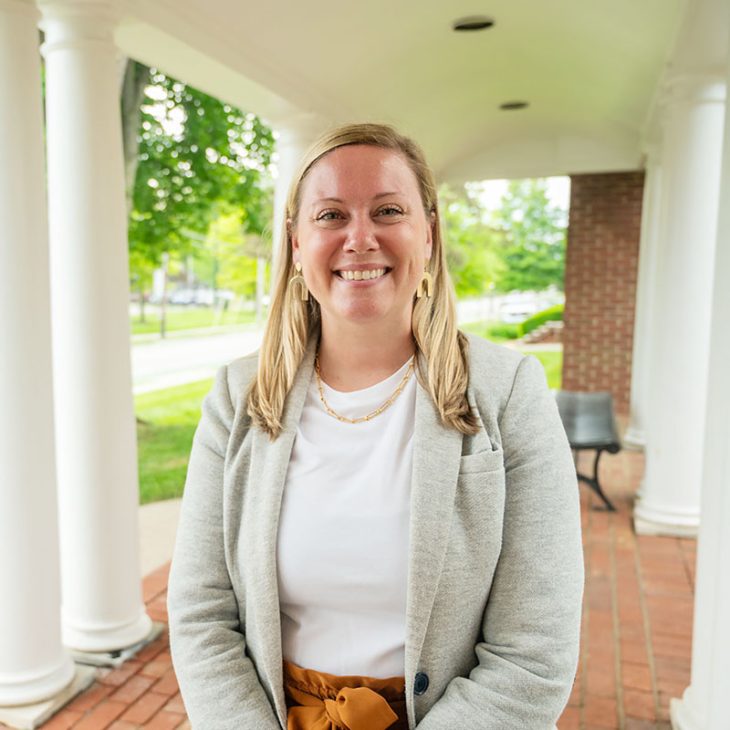 Kaelyn Query Caldwell, director of Transylvania's Center for Entrepreneurship