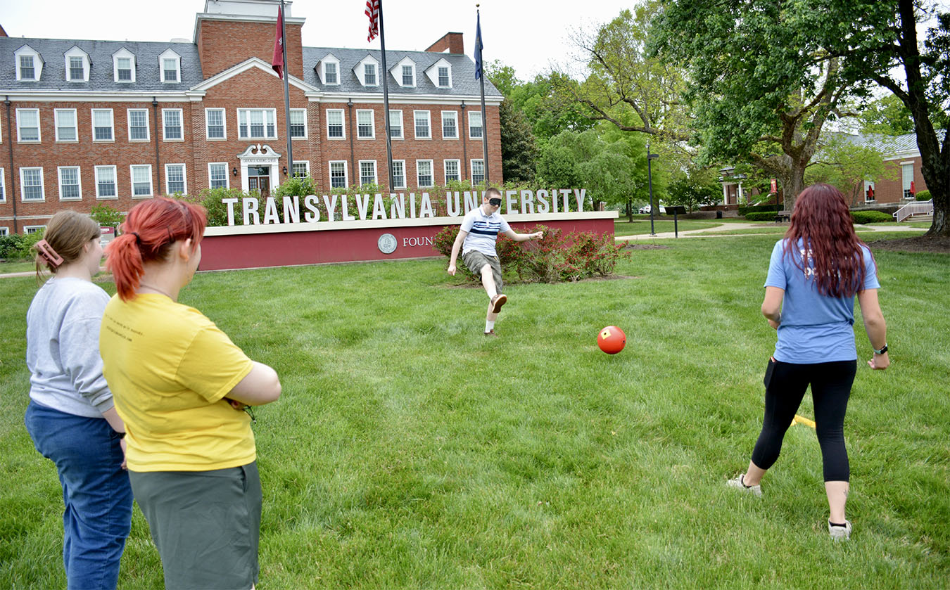 people playing beep kickball