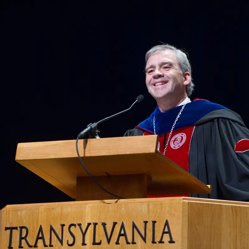 Transylvania presidential inauguration Oct. 9