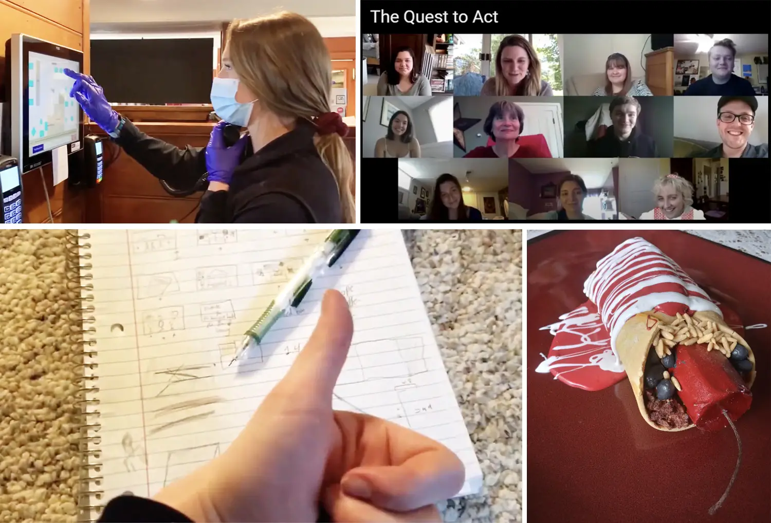 Professor finds inspiration in Transylvania art faculty’s creative pivot to remote learning