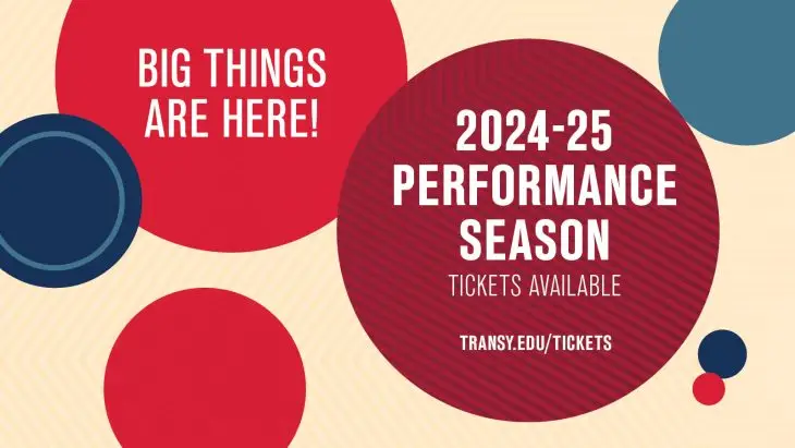 Transylvania 2024-25 Performance Season graphic