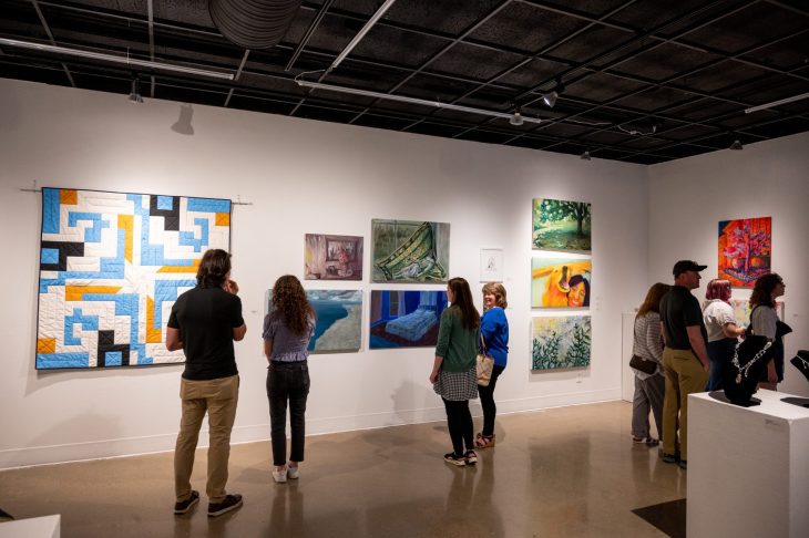 Student Juried Show in Morlan Gallery