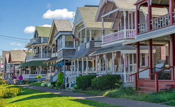 row of houses in cape cod