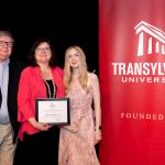 Family posing for photo