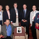 Alumni posing for photo